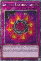 Ring of Destruction - RA04-EN119 - Platinum Secret Rare - 1st Edition